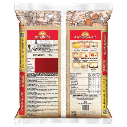 Aashirvaad Shudh Whole Wheat Chakki Atta 10 kg