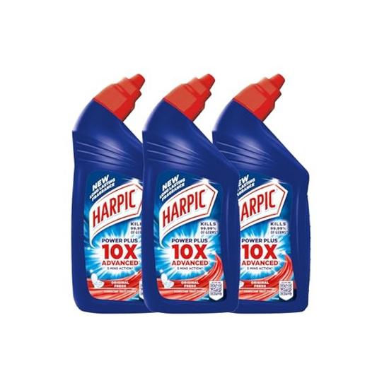 Harpic power plus_Disinfectant Original Liquid Toilet Cleaner (3x1)
