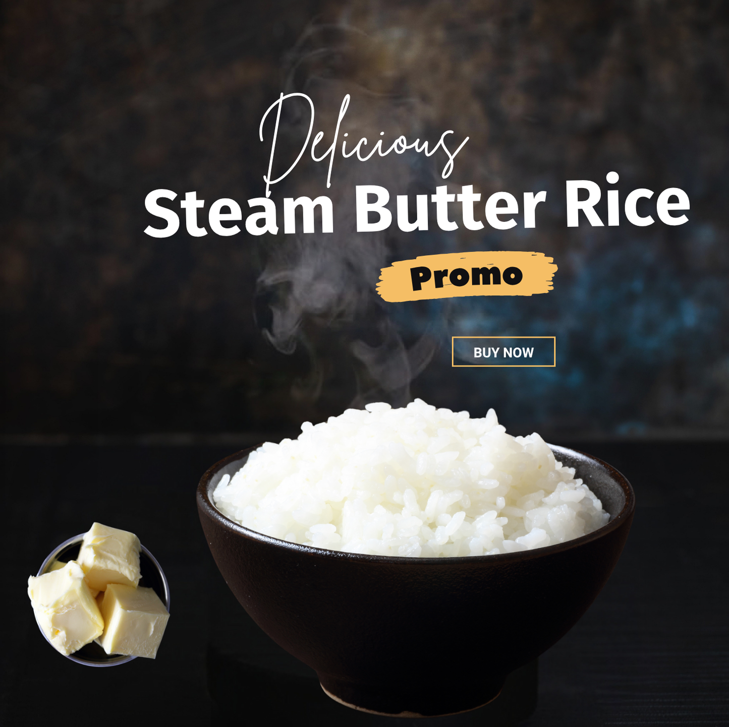 Steam Butter Rice