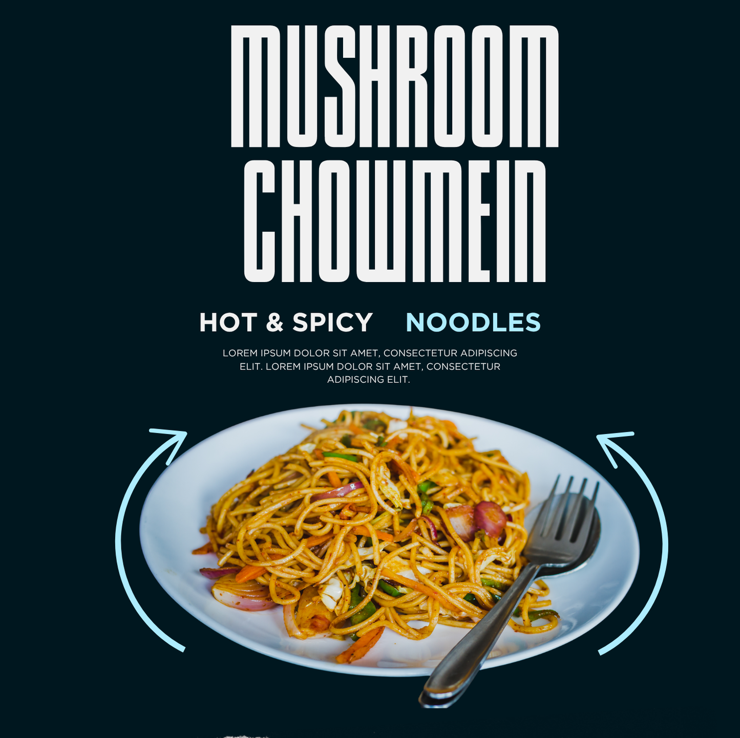 Mushroom Chowmein