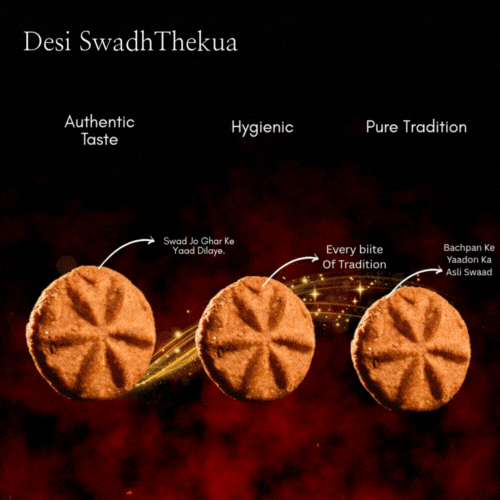 Desi Swadh Treditional Thekua ( 250 gm)