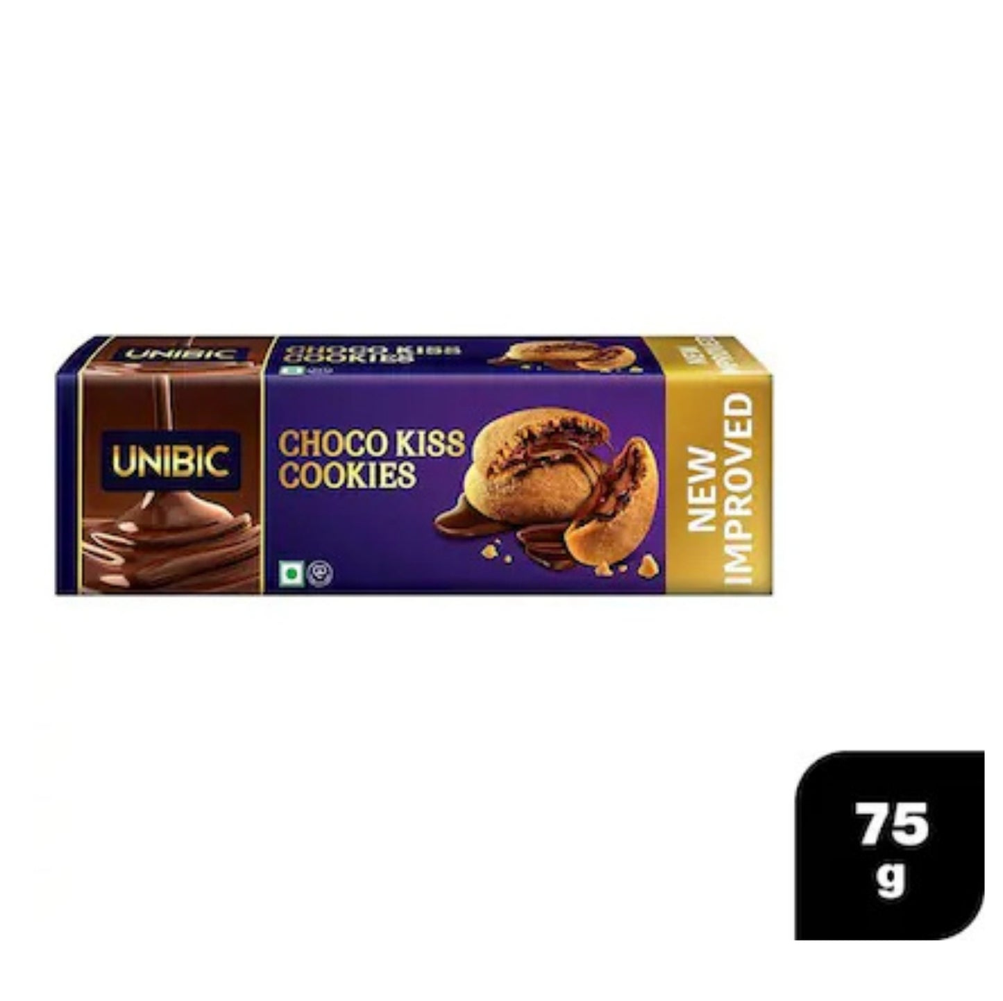Unibic Choco Kiss Center Filled Cookies 75 g
