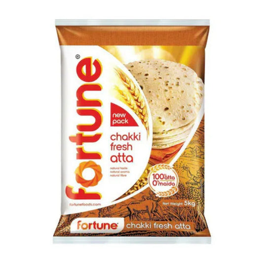 Fortune Chakki Fresh Atta 5 kg (6 Packet)