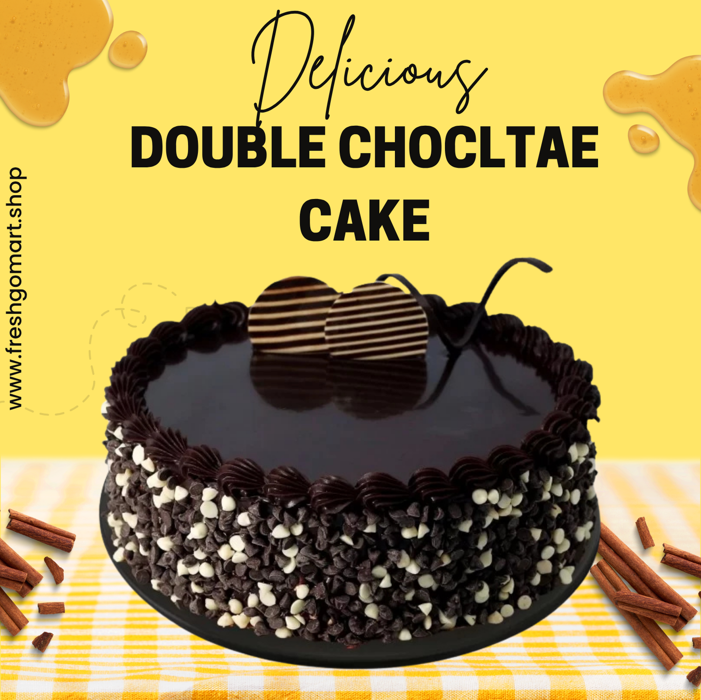 Double Chocolate Cake (1 Pound)