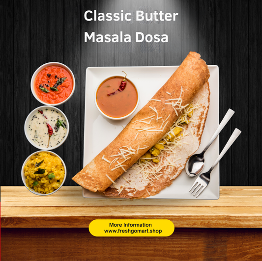 Classic Maysore Butter Cheese Masala Dosa