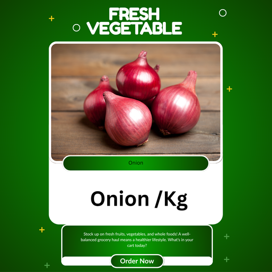 Fresh Onion (piaj) 1kg
