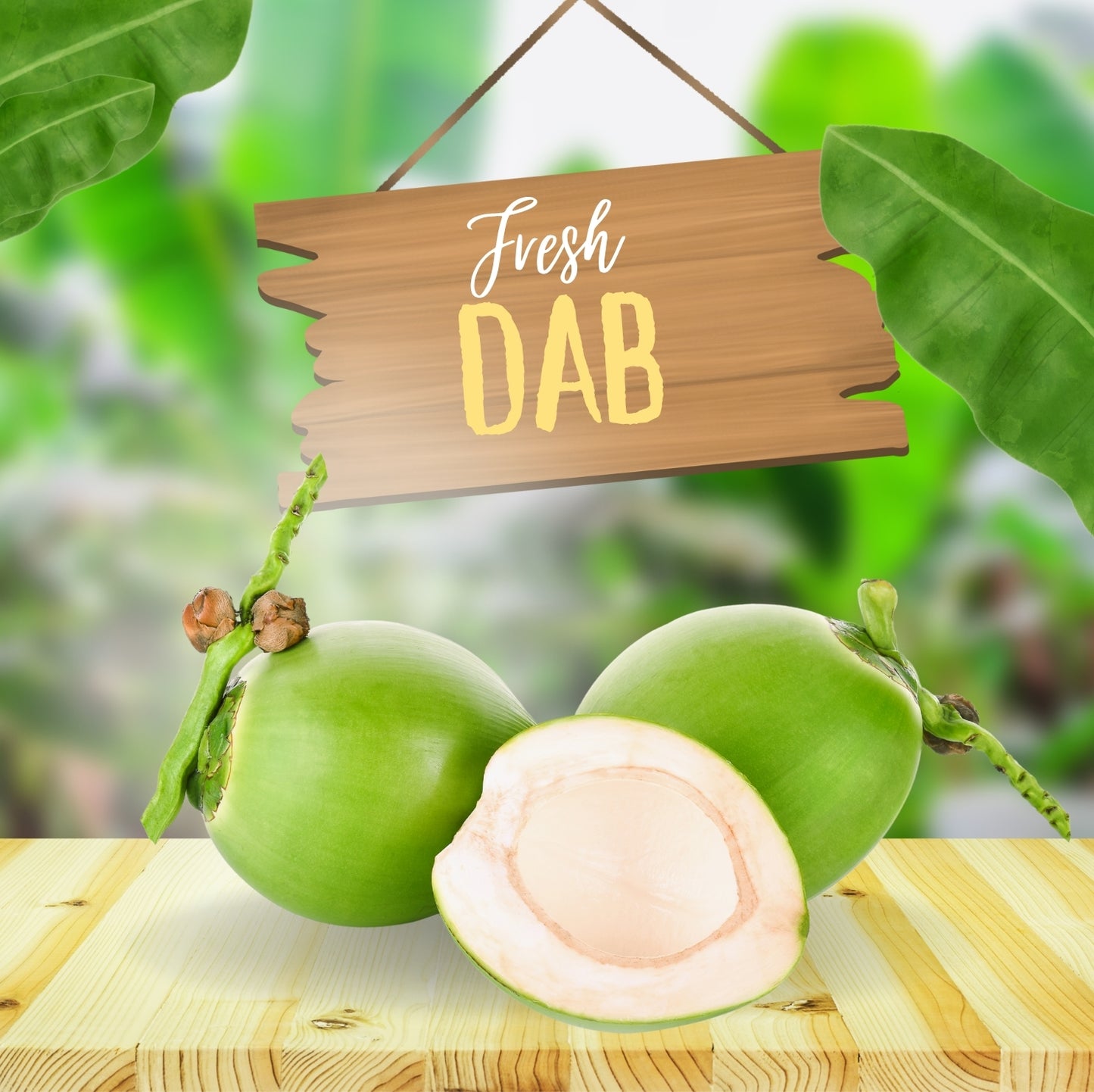 Fully Water Loaded Fresh Coconut Dab 1 Pc