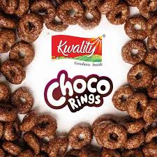 Kawality With Chocos, Fruit rings Breakfast Cereal For Kids Pouch (7 x 18.57 g)