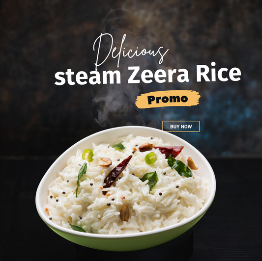 Steam Zeera Rice