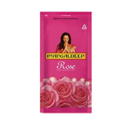 Mangaldeep Rose Agarbati [110 Stick]