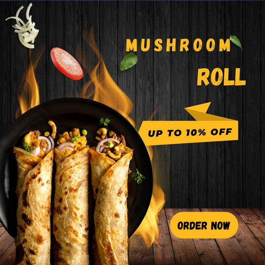 Mushroom Roll (Veg)