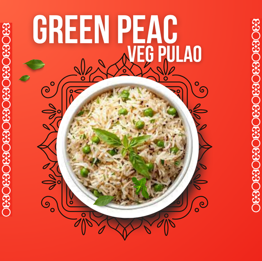 Green Peac Veg Pulao [Full Plate]