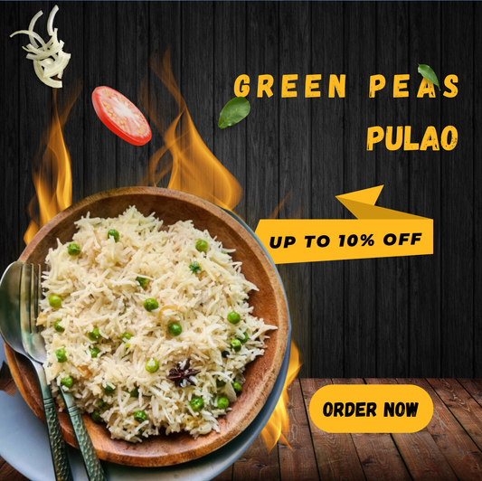 Green Rice Pulao (Veg)