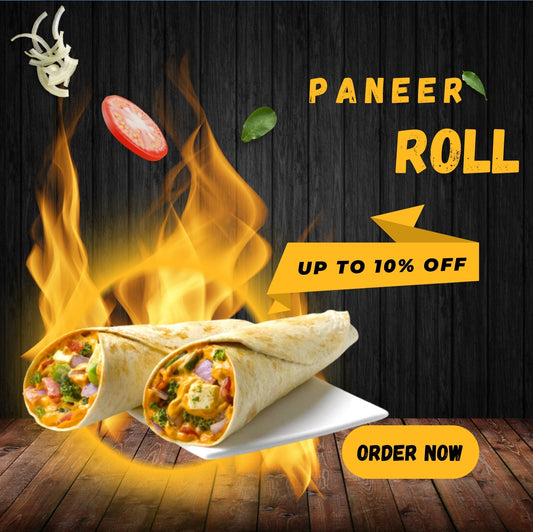 Paneer Roll (Veg)