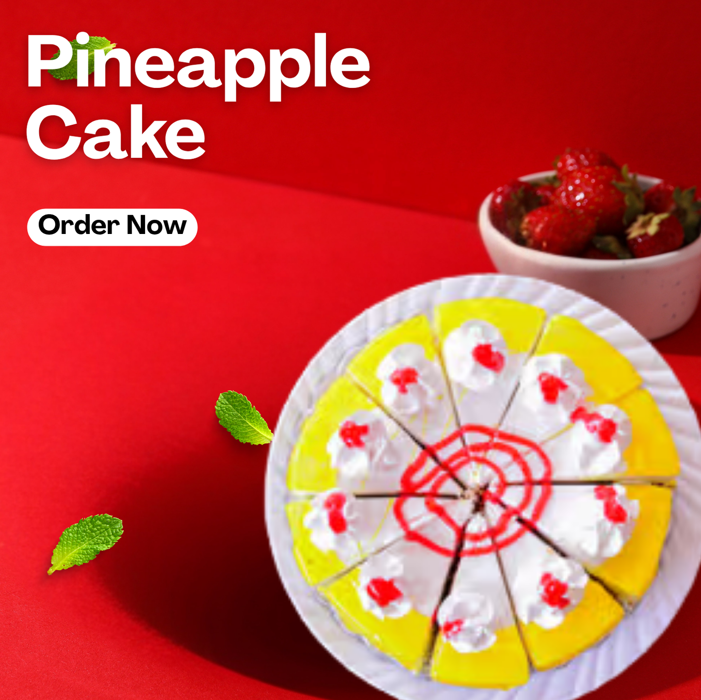 Birthday Pineapple Cake [1 Pound]