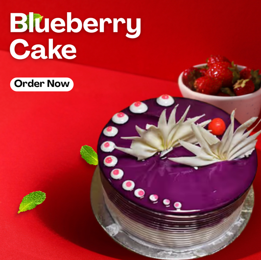 Birthday Blueberry Cake [1 Pound]
