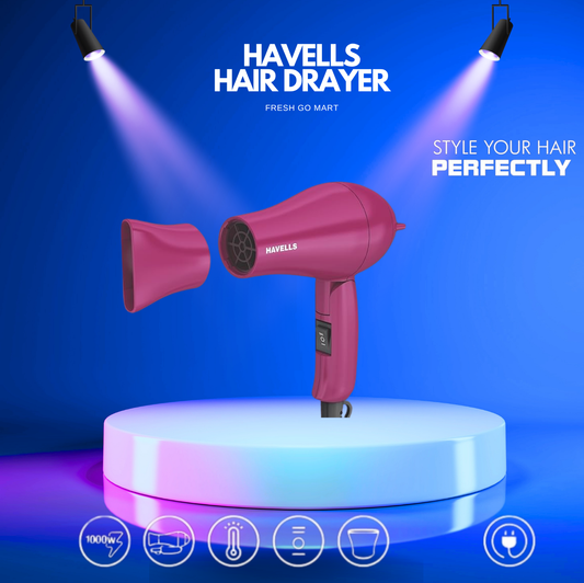 Havells 1000 Watt Foldable Hair Dryer