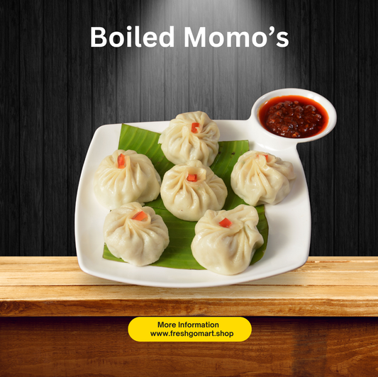 Boiled Momo's 6pc