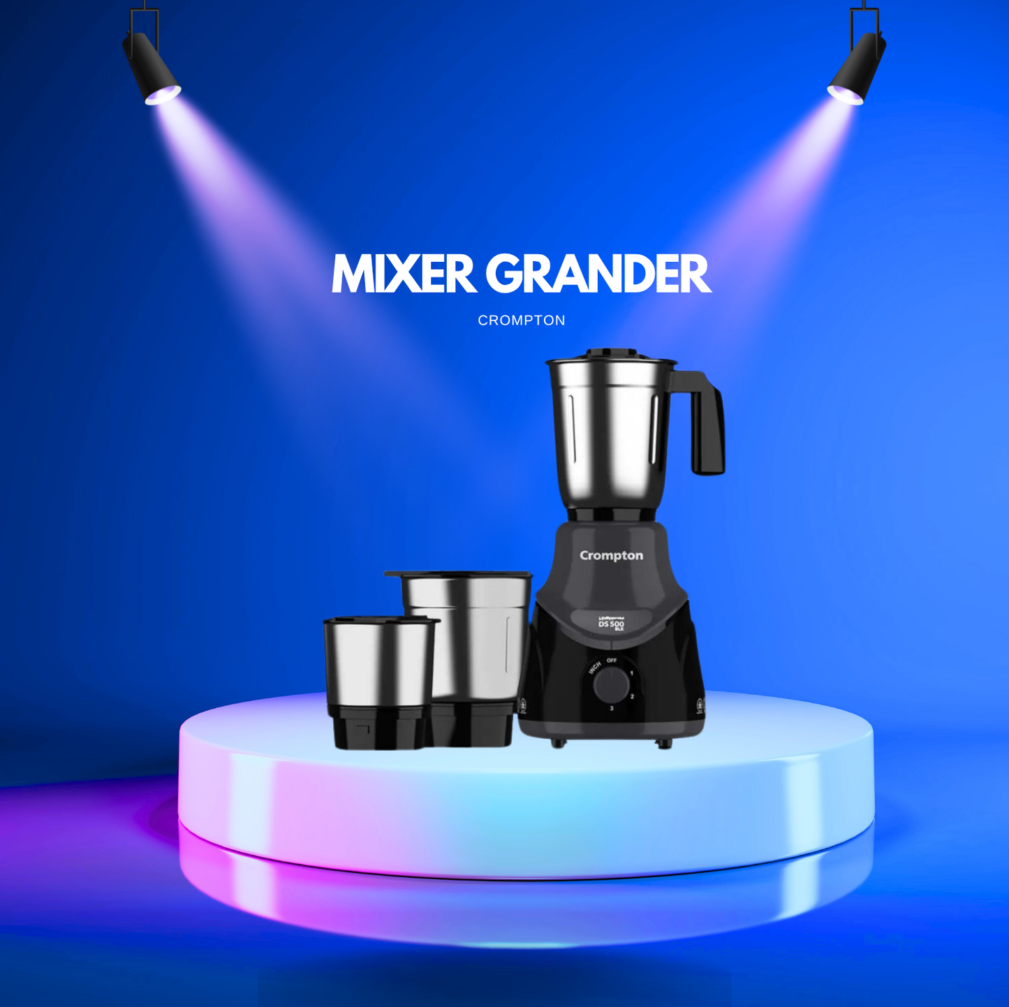 Crompton DS 500 W Mixer Grinder