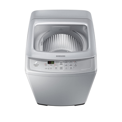 Samsung 7 kg, Fully-Automatic Top Load Washing Machine with Diamond Drum (WA70A4002GS/TL, Imperial Silver)