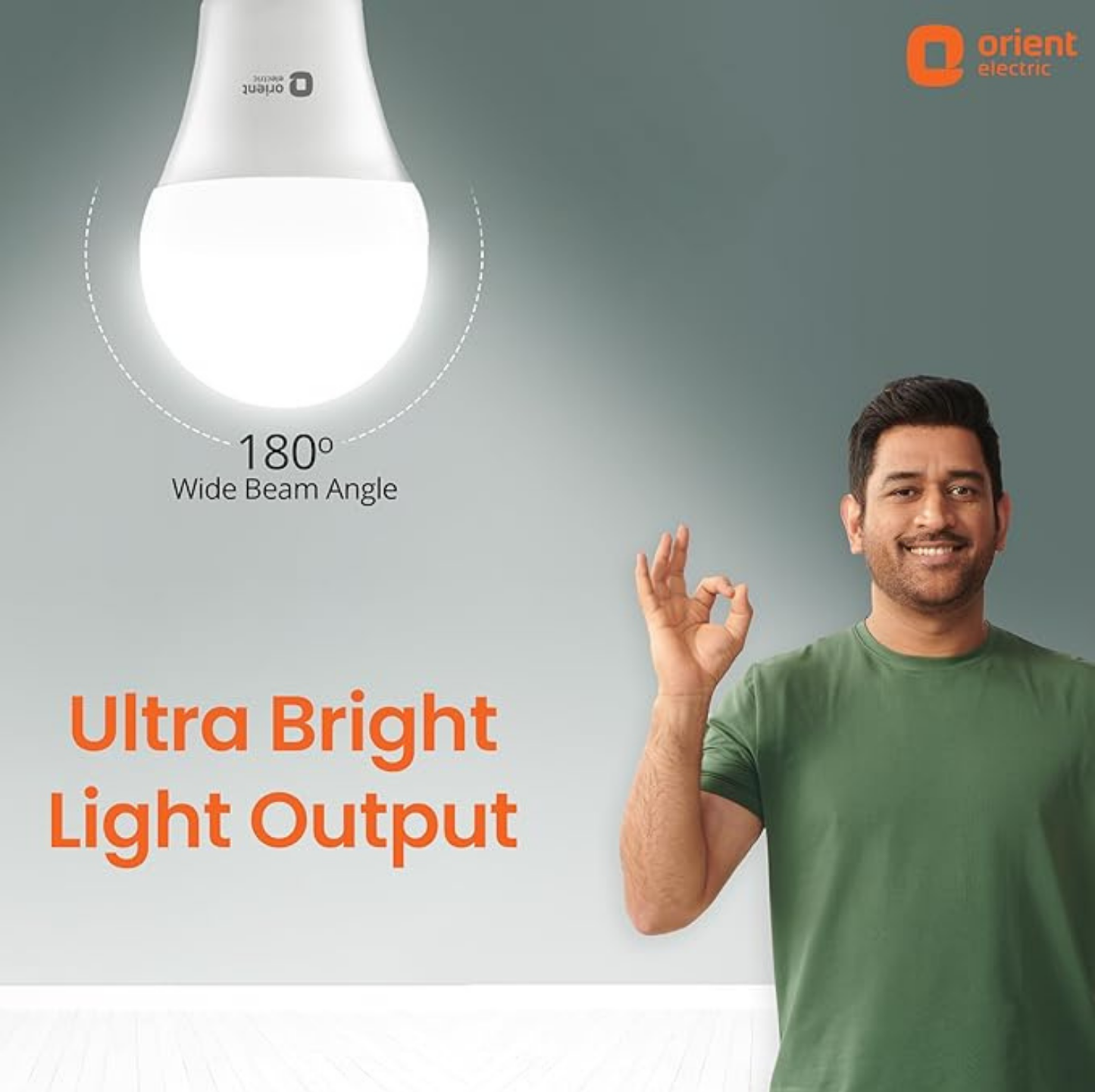 Orient Electric 12W High Glow LED bulb With [SIX MONTH WARRANTY]| 180-degree wide beam angle| Voltage surge protection up to 4 kV| 6500K, Cool White| B22d base| Made in India| Pack of 2