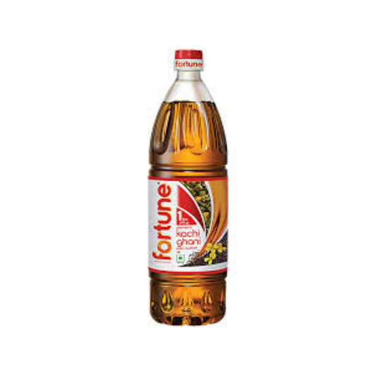Fortune Mustrd Oil 1 Ltr Bottel