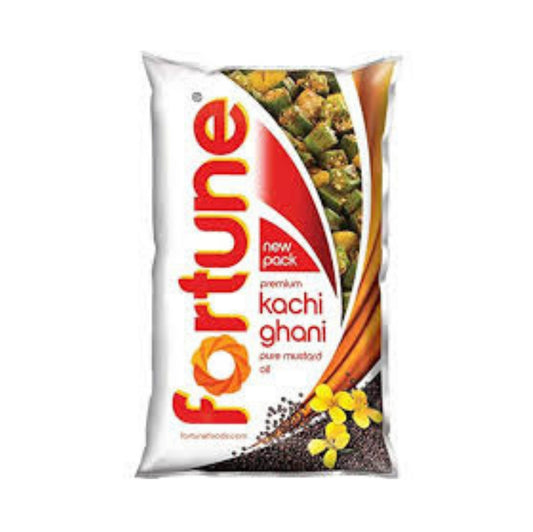 Fortune Mustrd Oil 1 Ltr Poch
