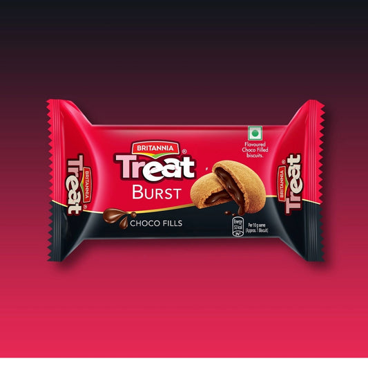 Britannia Treat Vanilla Creme Croissant 45 g (Pack)