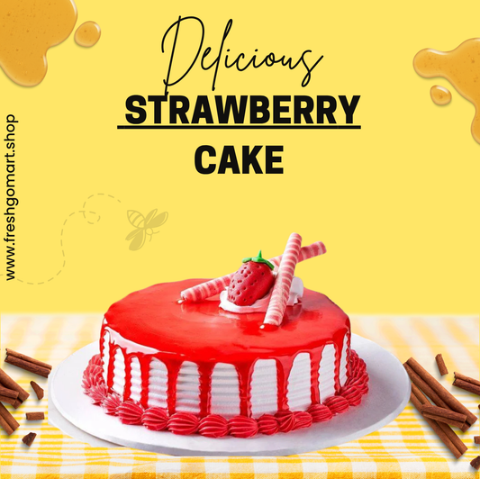 Strawberry Cake 1 Pound