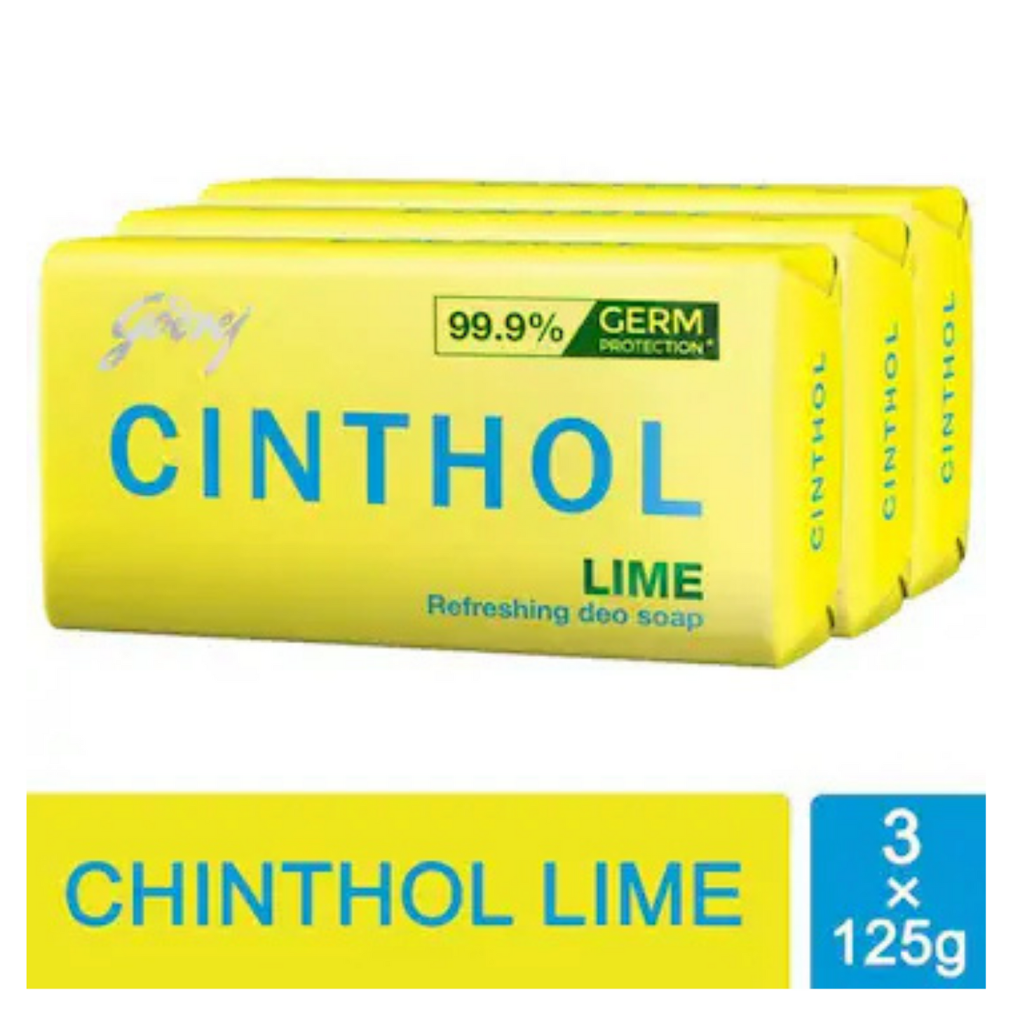 CINTHOL Bathing Soap  50 Rs Each [3 x 125gm ]