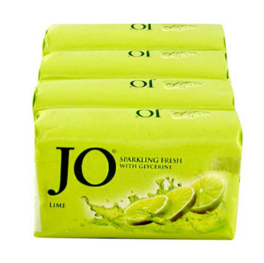 Jo Lime Sparkling Fresh Soap with Glycerine 150 g [35 Rs Each] (Pack of 4)