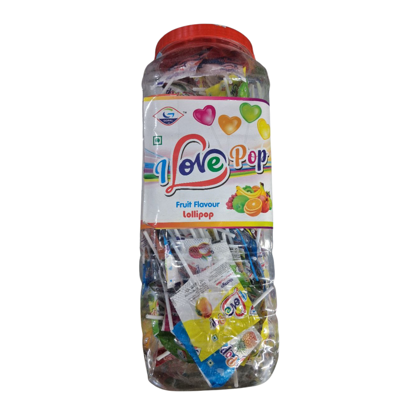 Love LoliPop Jar 1 Rs [140 Piece ]