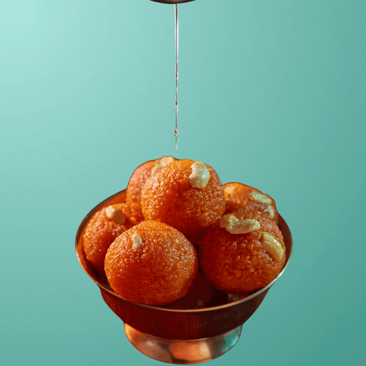 Desi Orange Ladoo [2 pc]