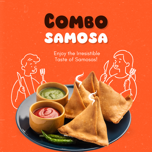 Samosa Combo [4pc] Tomato With Catchup