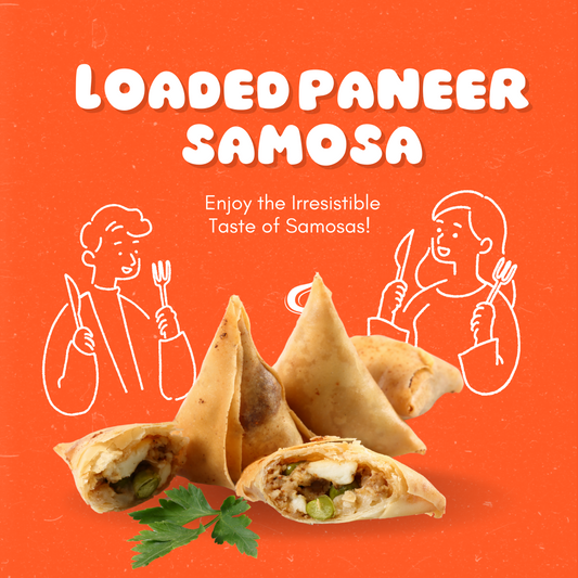 Samosa Paneer Loaded With Catchup [1 pc]