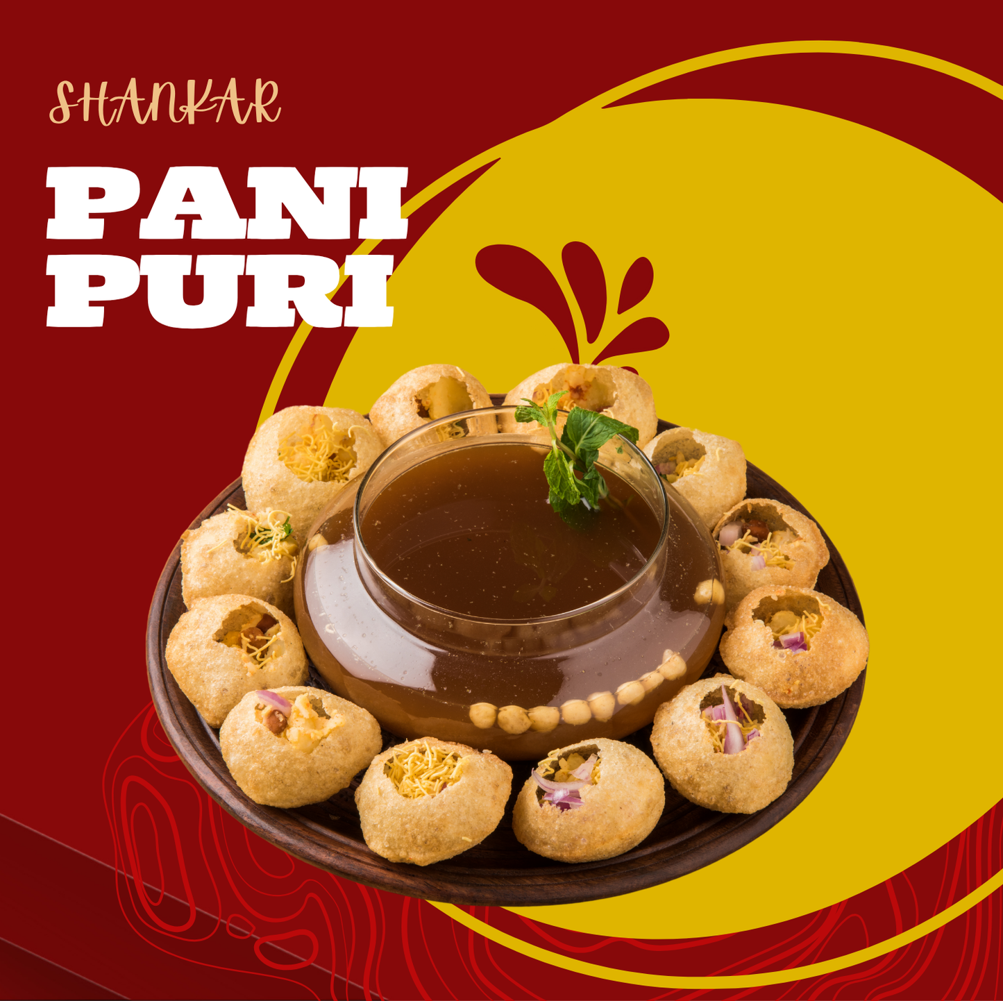 Shankar Guchup Pani Puri [10rs\3Pc]
