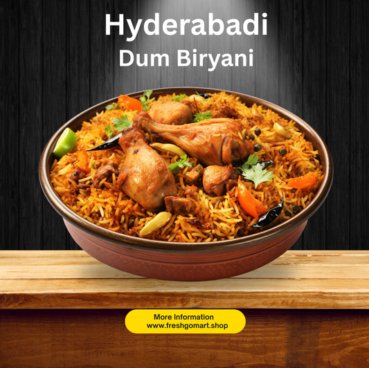 Hyderabadi Dum Biryani Full Plate