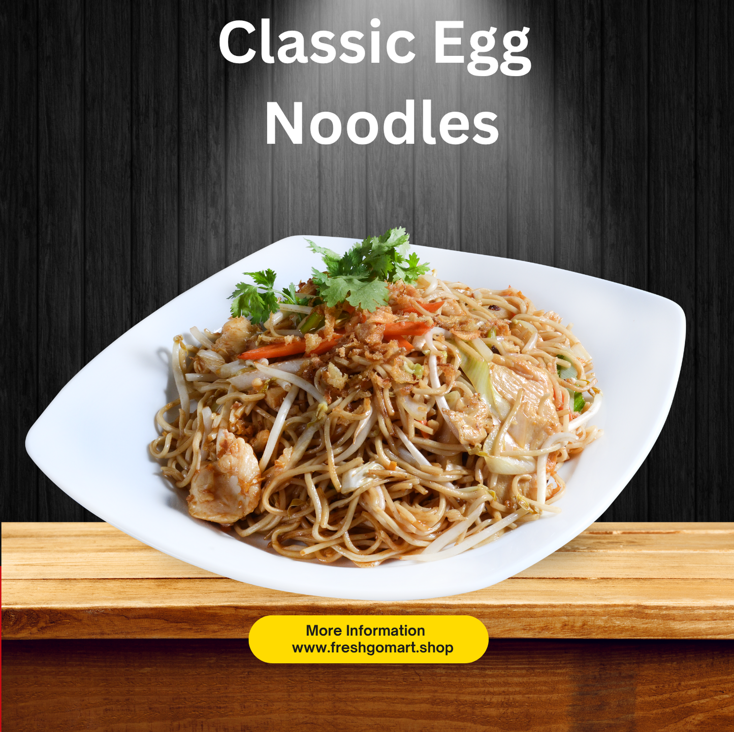 Classic Egg Noodles Full Plate
