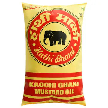 Hathi Brand Mustrd Oil 1ltr