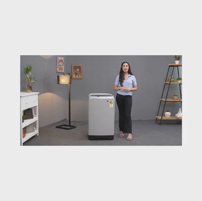 Samsung 7 kg, Fully-Automatic Top Load Washing Machine with Diamond Drum (WA70A4002GS/TL, Imperial Silver)